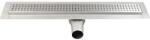SAPHO Manus inox padlóösszefolyó Quadro rosttal (SAP-GMQ35)