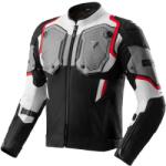 Rebelhorn Jachetă de motocicletă Rebelhorn Borg II negru-gri-roșu (PBRH-BORG-II-TJ-09)