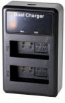 Canon LP-E10 Töltő - Canon LPE10 akkumulátor utazó dupla töltő (TOLTO-LP-E10)