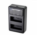 Panasonic DMW-BLG10 Töltő - BLG10 BLG10E BLE9 akkumulátor utazó dupla töltő (TOLTO-DMW-BLG10)