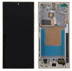  NBA001LCD10112002766229226 Samsung Galaxy S24 Ultra SM-S928B EU ver. OLED kijelző érintővel Arany kerettel, előlap (NBA001LCD10112002766229226)