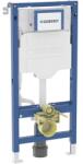 Geberit Duofix fali WC-szerelőelem, 112 cm, Sigma 12 cm-es falsík alatti öblítőtartállyal, elektromos és kommunikációs (GE-111.921.00.6)