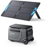 ANKER KIT Anker Solix EverFrost2 40L hordozható hűtő 100W napelemmel zöld