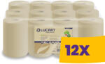Lucart Professional Lucart EcoNatural 14 CF környezetbarát ipari törlőpapír 14cm átm. - 2 rétegű, 59m (Karton - 12 tek) (861134J)