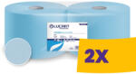 Lucart Professional Lucart Strong Blue 2.100 ipari törlőpapír - 2 rétegű, kék 300m (Karton - 2 tekercs) (851326J)