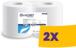 Lucart Professional Lucart Strong 800 CF ipari törlőpapír 25cm átm. - 2 rétegű, hófehér 240m (Karton - 2 tek)