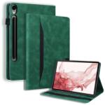  FLATY Husă rabatabilă pentru Samsung Galaxy Tab S10 FE+ verde