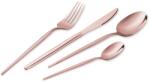 Berlinger Haus Set tacamuri 24 piese, 6 persoane, rose lucios Berlinger Haus BH 3068, inox Tacam
