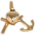 Ékszershop Hit-remény szeretet arany medál (1309868)