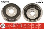 TRW Tambur frana TRW DB4278 - fixbox