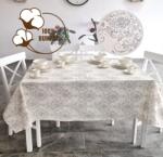 Ralex Fata de masa antimurdarire 100% Bumbac Diametru 180 cm, Moderna Crem Fata de masa