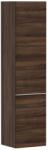 Hansgrohe Dulap inalt suspendat Hansgrohe Xelu Q cu usa orientare dreapta, 40x35x165cm, nuc inchis, maner alb mat (54142700)