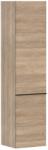 Hansgrohe Dulap inalt suspendat Hansgrohe Xelu Q cu usa orientare stanga, 40x35x165cm, stejar natur, maner negru mat (54137670)