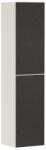 Hansgrohe Dulap inalt suspendat Hansgrohe Xevolos E cu usi orientare stanga, 40x36x176cm, corp bej mat, front textil gri inchis (54219660)