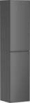 Hansgrohe Dulap inalt suspendat Hansgrohe Xevolos E cu usi orientare stanga, 40x36x176cm, corp gri mat, front gri metalic (54220770)