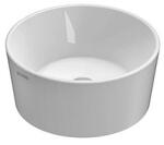 Globo Lavoar Globo Forty3 35cm, fara orificiu baterie, montare pe blat (FO035 BI)