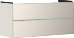 Hansgrohe Dulap baza suspendat Hansgrohe Xevolos E cu 2 sertare, 118cm, corp bej mat, front bej metalic (54185790)