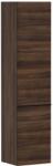 Hansgrohe Dulap inalt suspendat Hansgrohe Xelu Q cu usa orientare dreapta, 40x35x165cm, nuc inchis, maner negru mat (54142670)