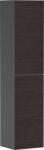 Hansgrohe Dulap inalt suspendat Hansgrohe Xevolos E cu usi orientare dreapta, 40x36x176cm, corp gri mat, front stejar inchis (54223730)