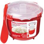 Sistema Microwave Rizsfőző 2, 6 L, Piros - gyertyakvilaga