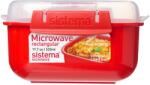Sistema Microwave Ételmelegítő Doboz 525 Ml, Piros