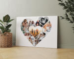  Szív montázs vászonkép