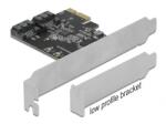 Delock 2 port SATA PCI Express Card - Low Profile Form Factor 90431 (90431)