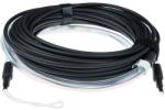 ACT Singlemode 9/125 OS2 indoor/outdoor cable 24 fibers with LC connectors 200m Black RL4420 (RL4420)