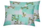 Somnart Set 2 perne Green Flowers, 50x70 cm Relax KipRoom