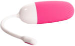 Elity Vibrator Mini Smart Elity Ell, Control prin aplicatie, Silentios, Alb-Roz, 3.8 cm Vibrator