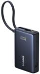Baseus Baterie externa 10000mAh Type-C, USB, 45W, Fast Charging, Cablu Type-C - Baseus PicoGo (P10076803123-00) - Neagra