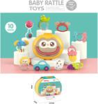Chipolino, TOYS Беб. дрънкалка и гризалка 10 части Кутия (drn02460887)