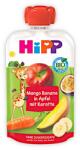 Hipp Био плодов пауч Hipp Hippis - Манго, Банан, Ябълка и Морков, 100 g (42534)