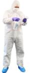Cleansafe Labs Egyszer használatos overál kapucnival Fehér XXXL