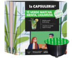 La Capsuleria Matcha zöld tea, menta, édesgyökér "frissítő" - Nescafè Dolce Gusto®-val* kompatibilis kapszula (DG33)