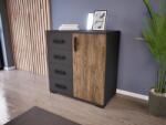 Homezon Madera Komód (Antracit-Bolzánó) modern