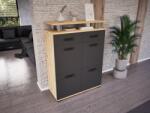 Homezon Renova Komód (Artisan-Antracit) modern