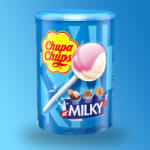 Chupa Chups Milky nyalóka válogatás 100 db 1200g - vegyesbolt