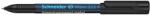 Schneider Alkoholos marker, OHP, 0, 7 mm, SCHNEIDER Maxx 222 F, fekete (TSC222FK)
