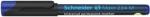 Schneider Alkoholos marker, OHP, 1 mm, SCHNEIDER Maxx 224 M, kék (TSC224K)
