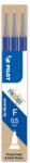 Pilot Rollertoll betét, 0, 25 mm, tűhegyű, törölhető, PILOT Frixion Point, kék (PFRBK3)