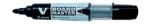 Pilot Táblamarker, 2, 3 mm, kúpos, PILOT V-Board Master, fekete (PBMTFK) - irodasziget