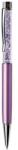 Art Crystella Golyóstoll, világoslila, felül világoslila SWAROVSKI® kristállyal töltve, 14 cm, ART CRYSTELLA® (TSWG044) - irodasziget