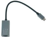 Esperanza Adaptor de retea Esperanza ENA102, USB-C 3.0 la RJ-45, cablu 18 cm (Gri) (ENA102)