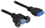 Delock kábel USB 3.0 pin header female 1 x USB 3.0-A female