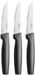Fiskars Functional Form Steak késkészlet, fekete, 3db-os (1014280) (1057564)