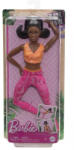 Mattel Barbie hajlékony jógababa rózsaszín nadrágban (FTG80_HRH28)
