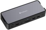 Verbatim USB-C Pro Docking Station 15 Port CDS-15, USB-A, USB-C, HDMI, DP, Audio, SD+microSD, RJ45 (32171)