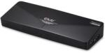 Club 3D Notebook Dokkoló - CSV-3103D (DUAL DISPLAY/4K, 3.2 USB-A to HDMI, DP, DVI-D, 3xUSB-A, RJ45, 3.5 Jack Audio +Mic) (CSV-3103D) - wincity