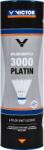 VICTOR Nylon Shuttle 3000 Platin - White (6 Pack) Tollaslabda zöld csík (19-29°C-ig)